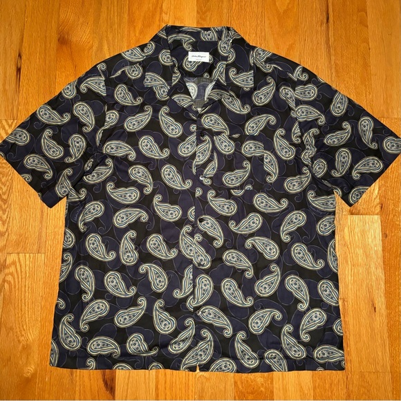 Salvatore Ferragamo 2024 Runway SS Camp Shirt, NWOT